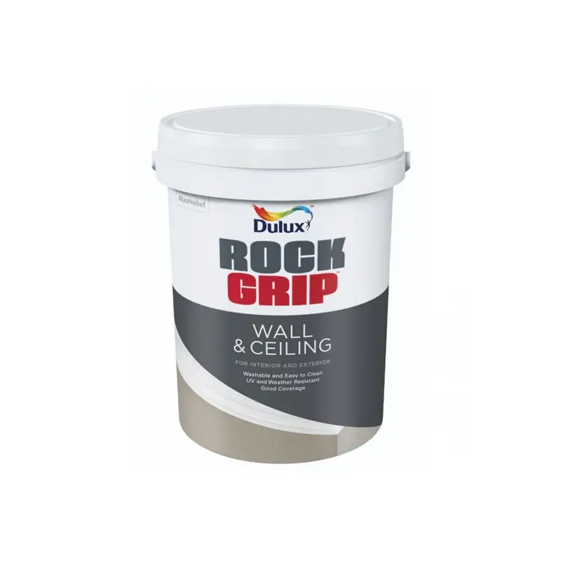 DULUX ROCKGRIP WALL & CEILING 20L WHITE